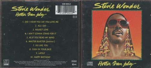 Stevie wonder hotter - -,