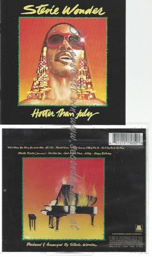 Stevie wonder hotter - cd--stevie, --hotter